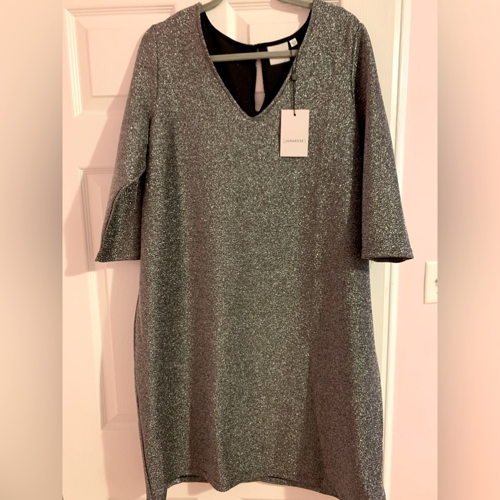 Stretchy sparkly dress